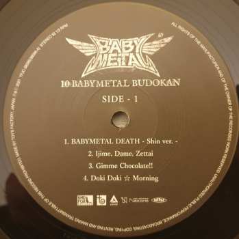 2LP Babymetal: 10 Babymetal Budokan LTD
