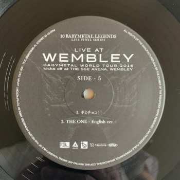 3LP Babymetal: Live At Wembley LTD