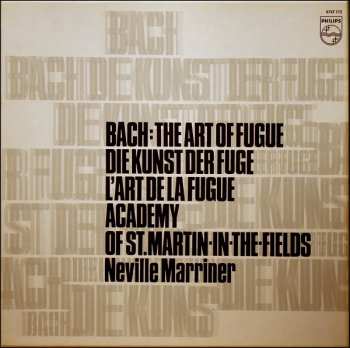Album Johann Sebastian Bach: Die Kunst Der Fuge • The Art Of Fugue • L' Art De La Fugue (BWV 1080)