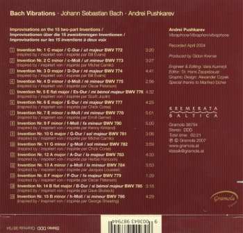 CD Johann Sebastian Bach: Bach Vibrations