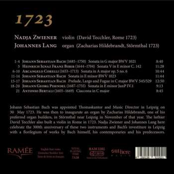 CD Johann Sebastian Bach: 1723