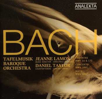 Album Johann Sebastian Bach: Cantatas BWV 54 & 170, Concerto BWV 1060, Suite BWV 1067