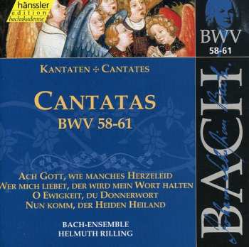 Album Bach / Gachinger Kantorei / Rilling: Sacred Cantatas Bwv 58
