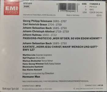 2CD Johann Sebastian Bach: Passions-Pasticcio, Kantante BWV 127