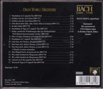 9CD/Box Set Johann Sebastian Bach: Organ Works Vol. II = Orgelwerke Vol. II