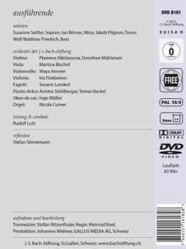 DVD Johann Sebastian Bach: Meine Seufzer, Meine Tränen (BWV 13)