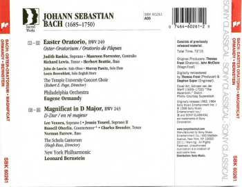 CD Johann Sebastian Bach: Easter Oratorio - Magnificat