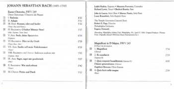 CD Johann Sebastian Bach: Easter Oratorio - Magnificat