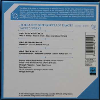 6CD/Box Set Johann Sebastian Bach: Sacred Works