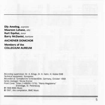 CD Johann Sebastian Bach: Funeral Cantatas