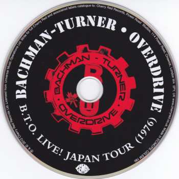 CD Bachman-Turner Overdrive: Japan Tour