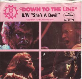 Album Bachman-Turner Overdrive: Down To The Line