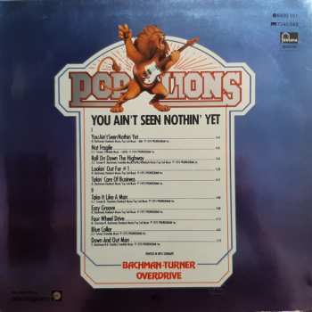 LP Bachman-Turner Overdrive: You Ain't Seen Nothin' Yet