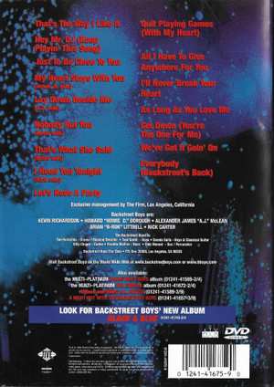 DVD Backstreet Boys: Homecoming: Live In Orlando