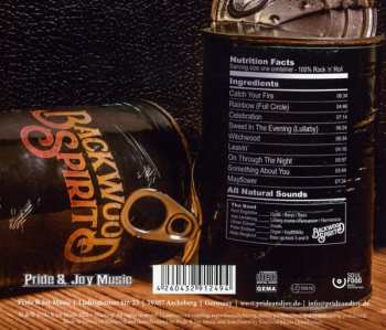CD Backwood Spirit: Fresh From The Can