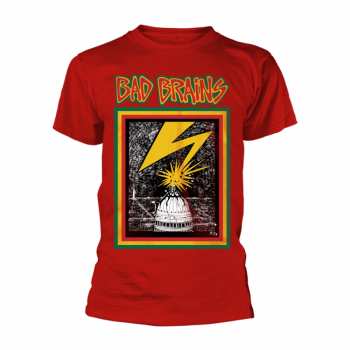 Merch Bad Brains: T-shirt Bad Brains (red)
