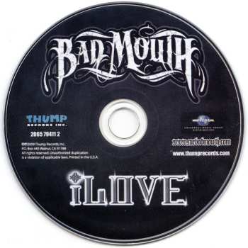 CD Bad Mouth: I Love
