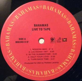 LP Bahamas: Live To Tape