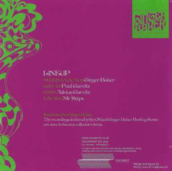 CD Baker Gurvitz Army: Live In Milan Italy 1976