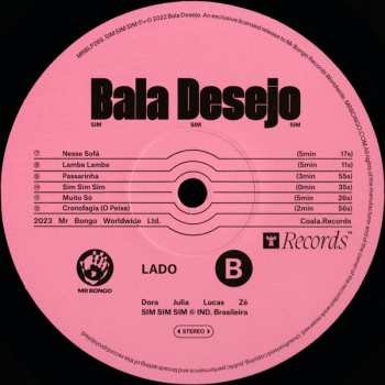 LP Bala Desejo: Sim Sim Sim
