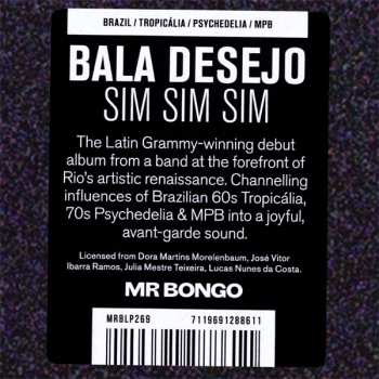 LP Bala Desejo: Sim Sim Sim