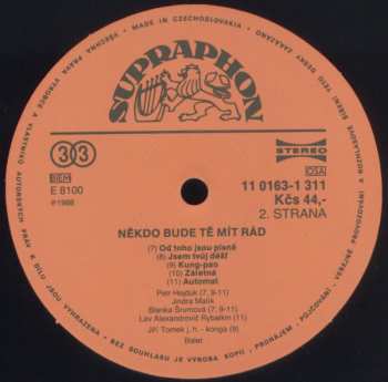 LP Balet: Někdo Bude Tě Mít Rád