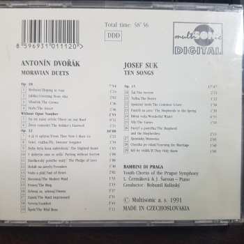 CD Antonín Dvořák: Moravian Duets - Ten Songs