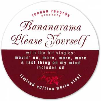 LP/CD Bananarama: Please Yourself LTD | CLR
