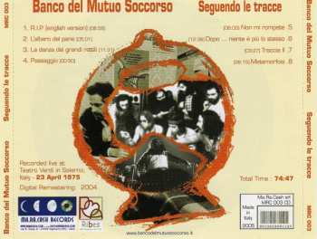 CD Banco Del Mutuo Soccorso: Seguendo Le Tracce