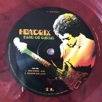 LP Jimi Hendrix: Band Of Gypsys LTD | CLR