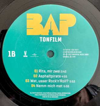 2LP BAP: Tonfilm