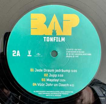 2LP BAP: Tonfilm