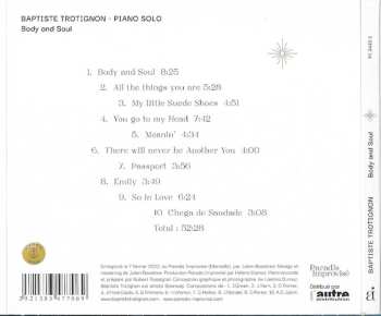CD Baptiste Trotignon: Body And Soul