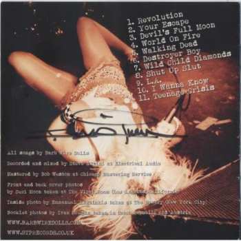 CD Barb Wire Dolls: Slit DIGI