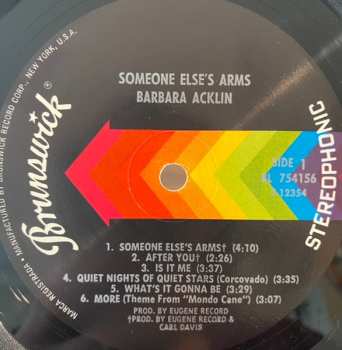 LP Barbara Acklin: Someone Else's Arms