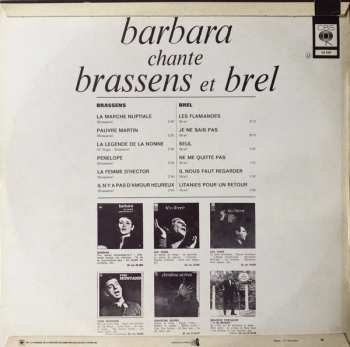 LP Barbara: Barbara Chante Brassens Et Brel