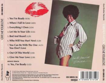 CD Barbara Mason: Give Me Your Love