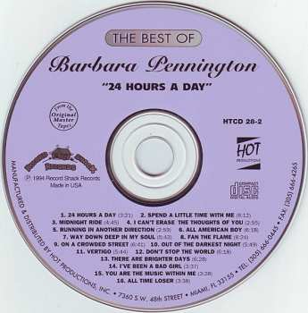 CD Barbara Pennington: The Best Of Barbara Pennington "24 Hours A Day"