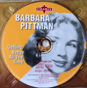 CD Barbara Pittman: Getting Better All The Time