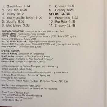 CD Barbara Thompson's Paraphernalia: Breathless