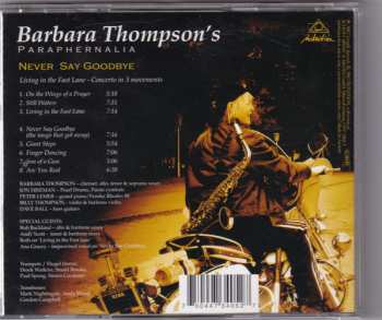 CD Barbara Thompson's Paraphernalia: Never Say Goodbye