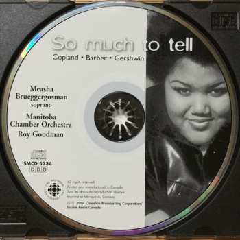 CD George Gershwin: So Much To Tell