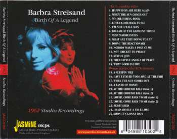 CD Barbra Streisand: Birth Of A Legend (1962 Studio Recordings)