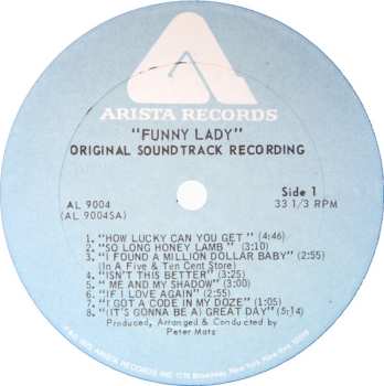 LP Barbra Streisand: Funny Lady (Original Soundtrack Recording)