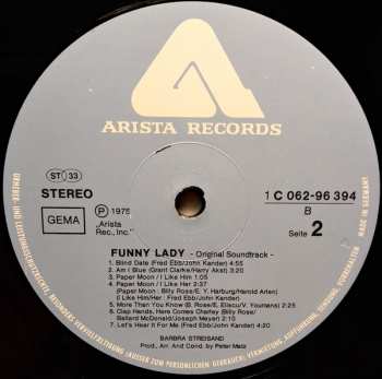 LP Barbra Streisand: Funny Lady (Original Soundtrack Recording)