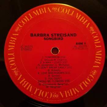 LP Barbra Streisand: Songbird