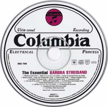 2CD Barbra Streisand: The Essential Barbra Streisand