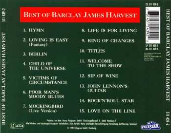 CD Barclay James Harvest: Best Of Barclay James Harvest