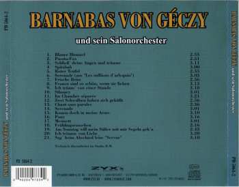 CD Barnabas Von Géczy Und Sein Orchester: Sag' Beim Abschied Leise "Servus"