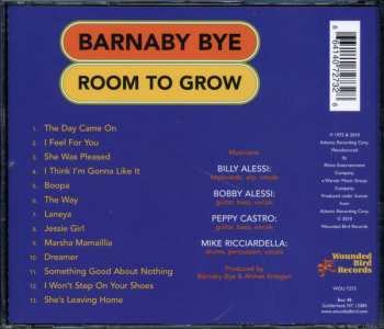 CD Barnaby Bye: Room To Grow